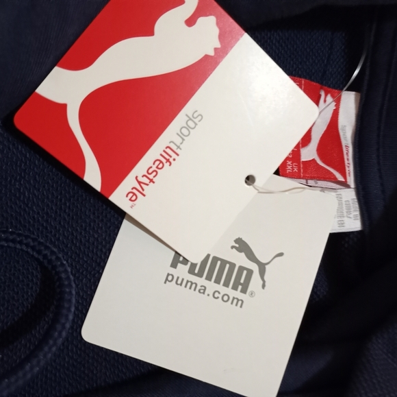 Puma Peacoat Blue  Sweater Women Size XL New - Picture 8 of 11